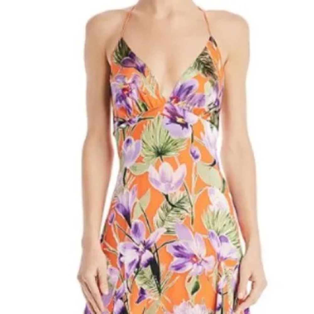 Alice + Olivia Hetty Halter Dress Size 6